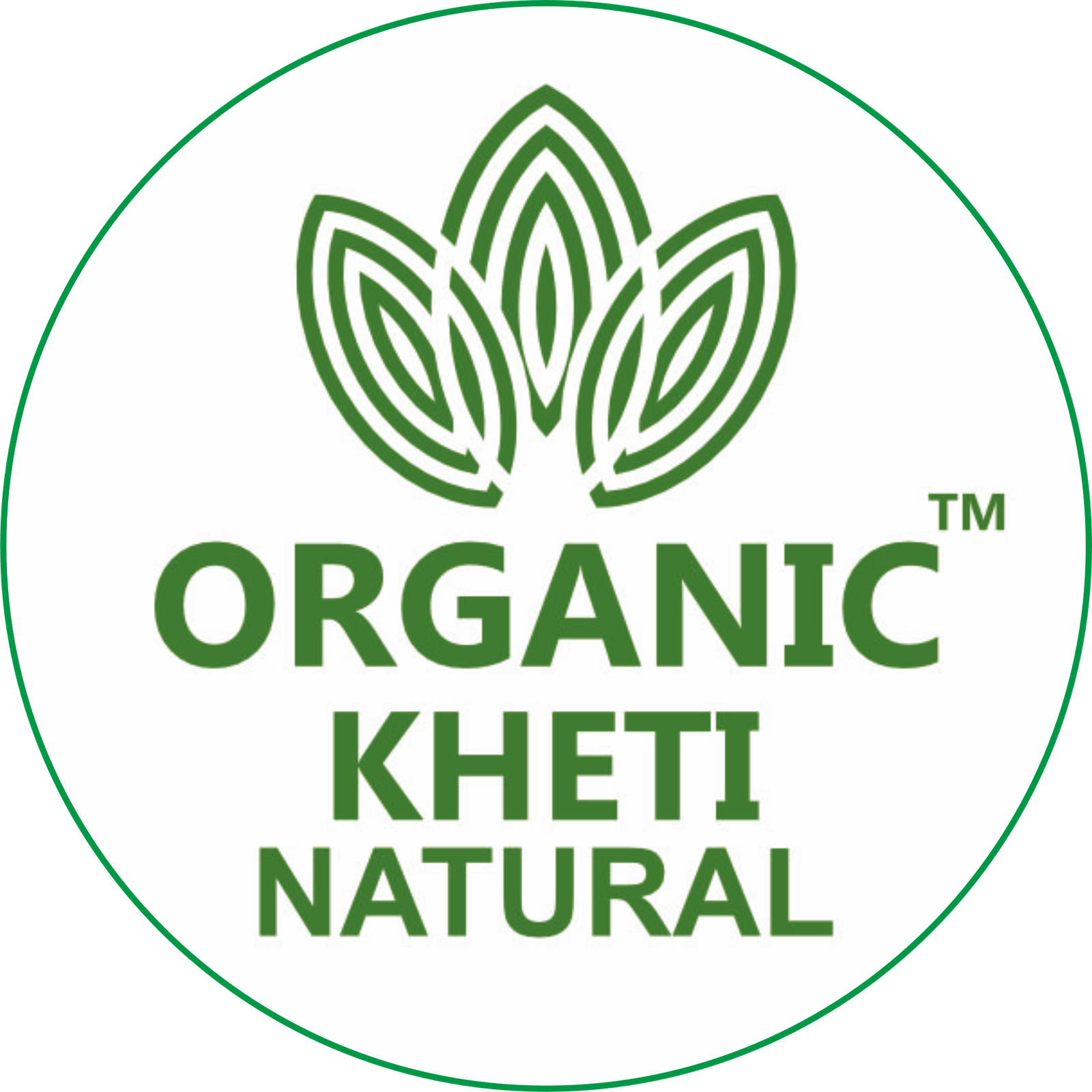 organic kheti natural logo